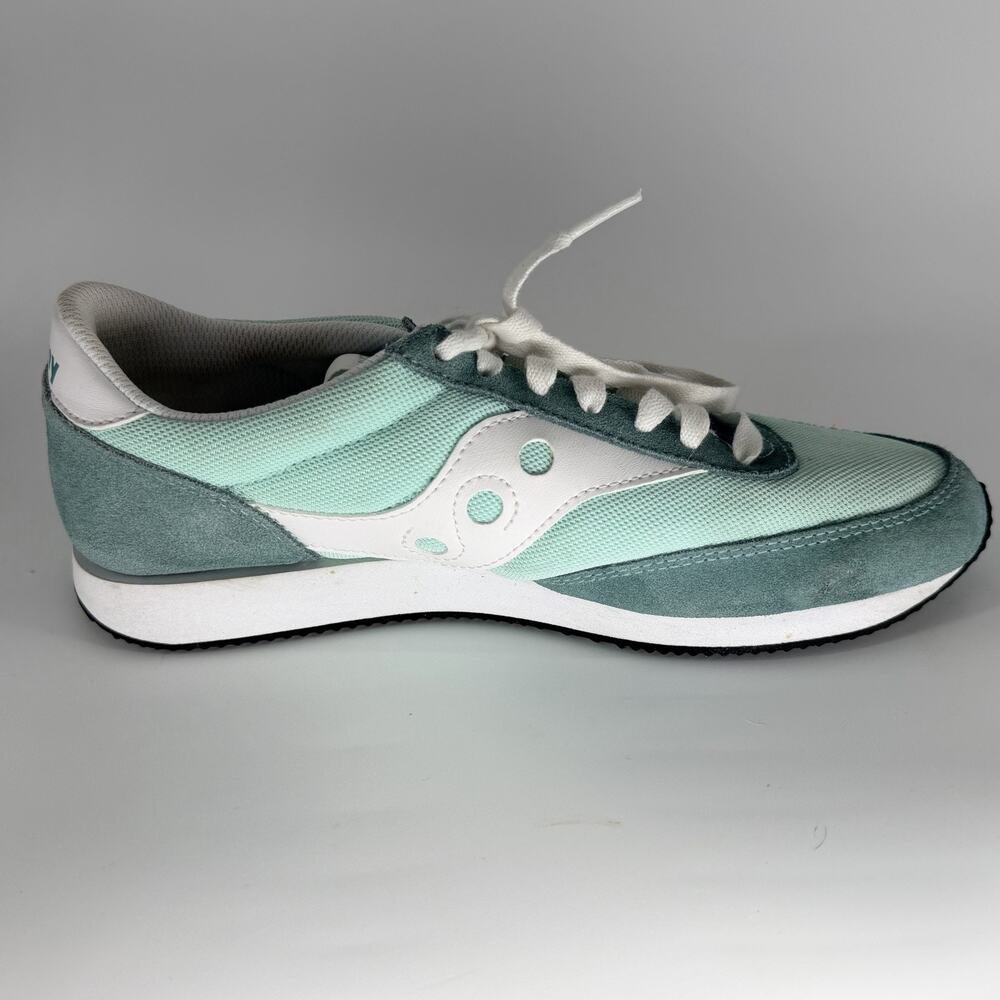 Saucony Hornet Women's Sneakers Size 8.5 Teal Mint White Retro Running S60538-7 - Picture 7 of 14